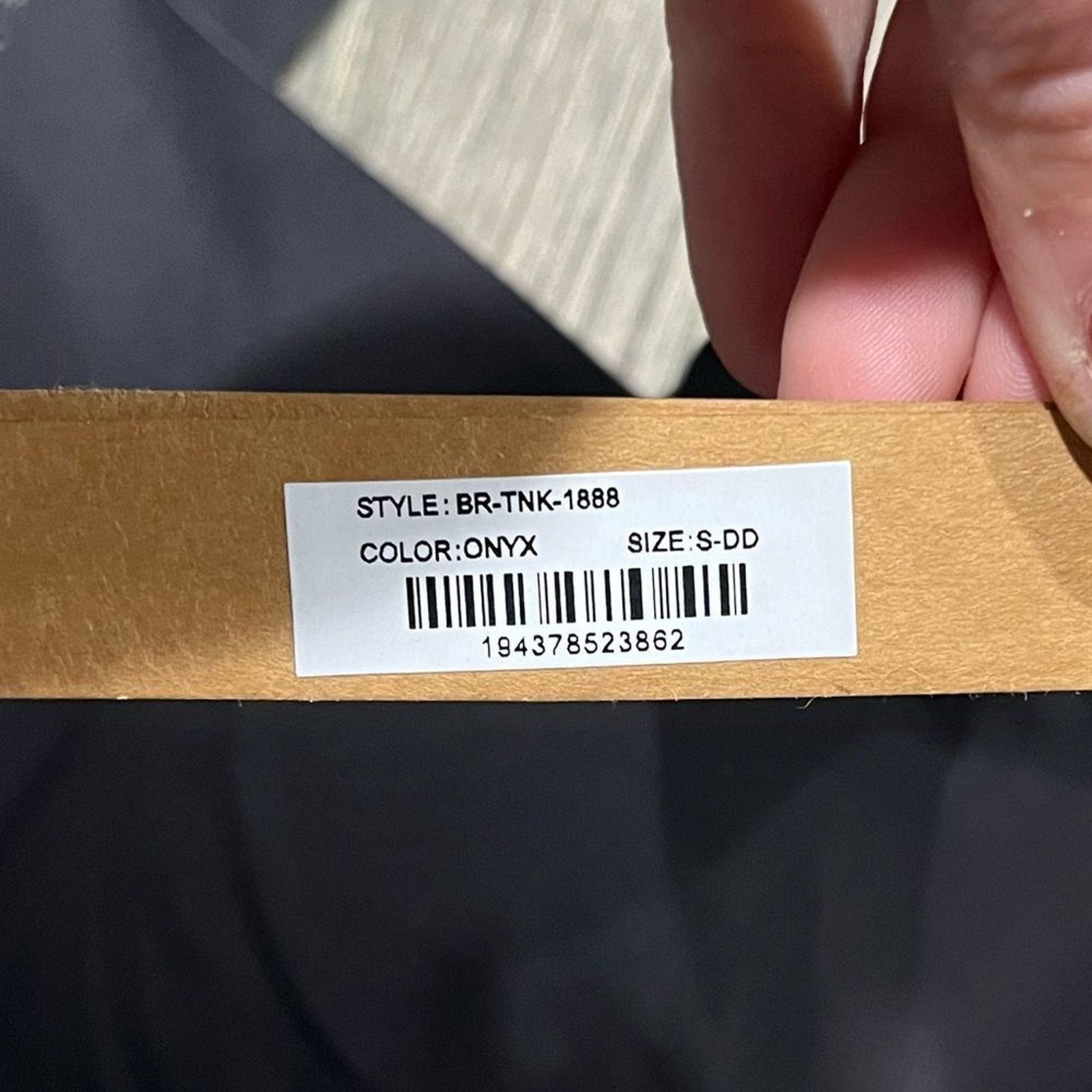 SKIMS NWT Skims Naked Longline Bralette Wide Strap Black S-DD Size M / US 6-8 / IT 42-44 - 2 Thumbnail