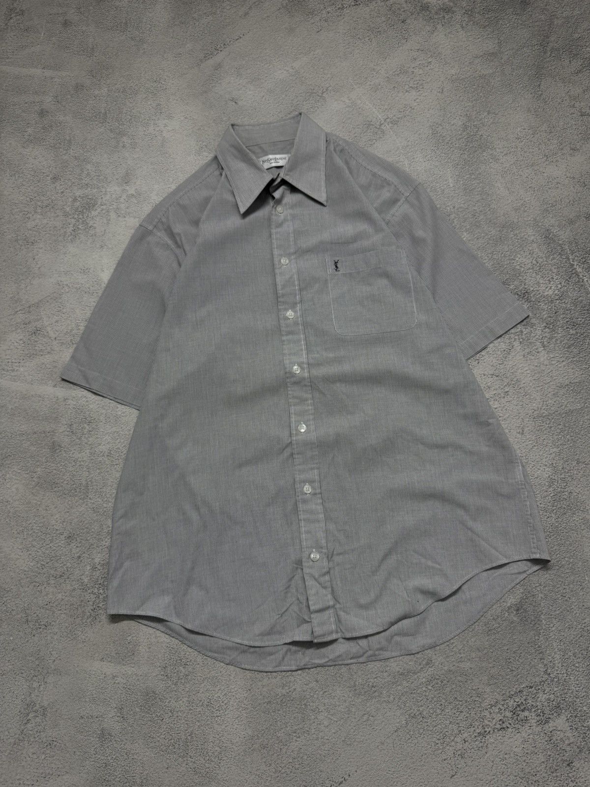 Yves Saint Laurent Vintage Yves Saint Laurent YSL Shirt Luxury Size US L / EU 52-54 / 3 - 1 Thumbnail