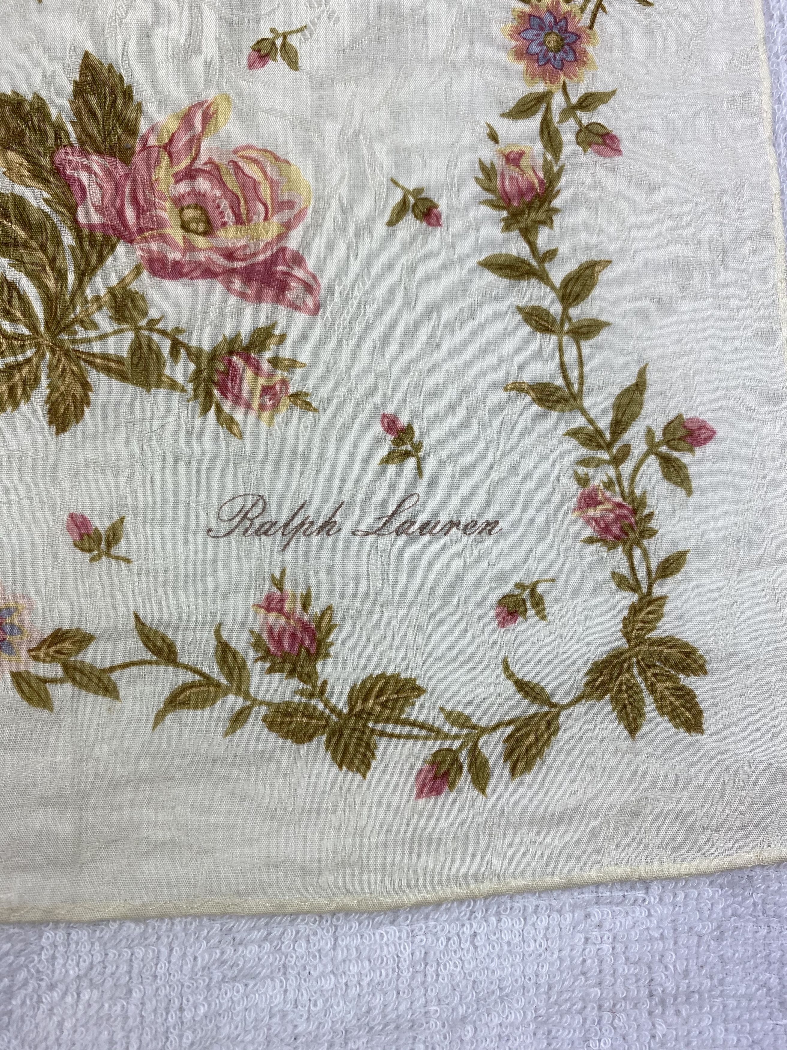 Polo Ralph Lauren × Ralph Lauren × Vintage Ralph Lauren Handkerchief / Bandana / Neckerchief Size ONE SIZE - 5 Thumbnail