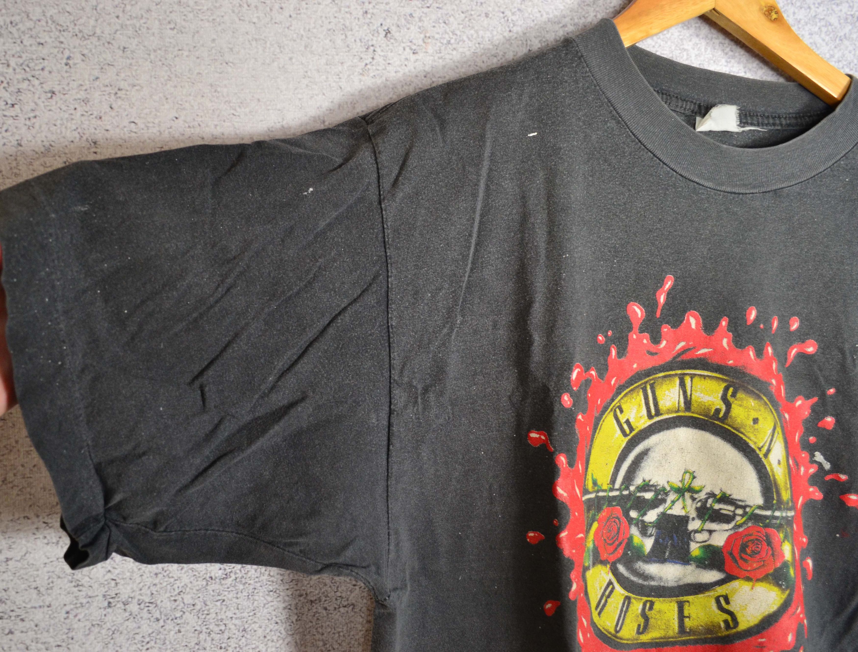 Band Tees Vintage Guns n Roses Get In The Ring Band Tee 1991 1992 Tour Size US L / EU 52-54 / 3 - 5 Thumbnail