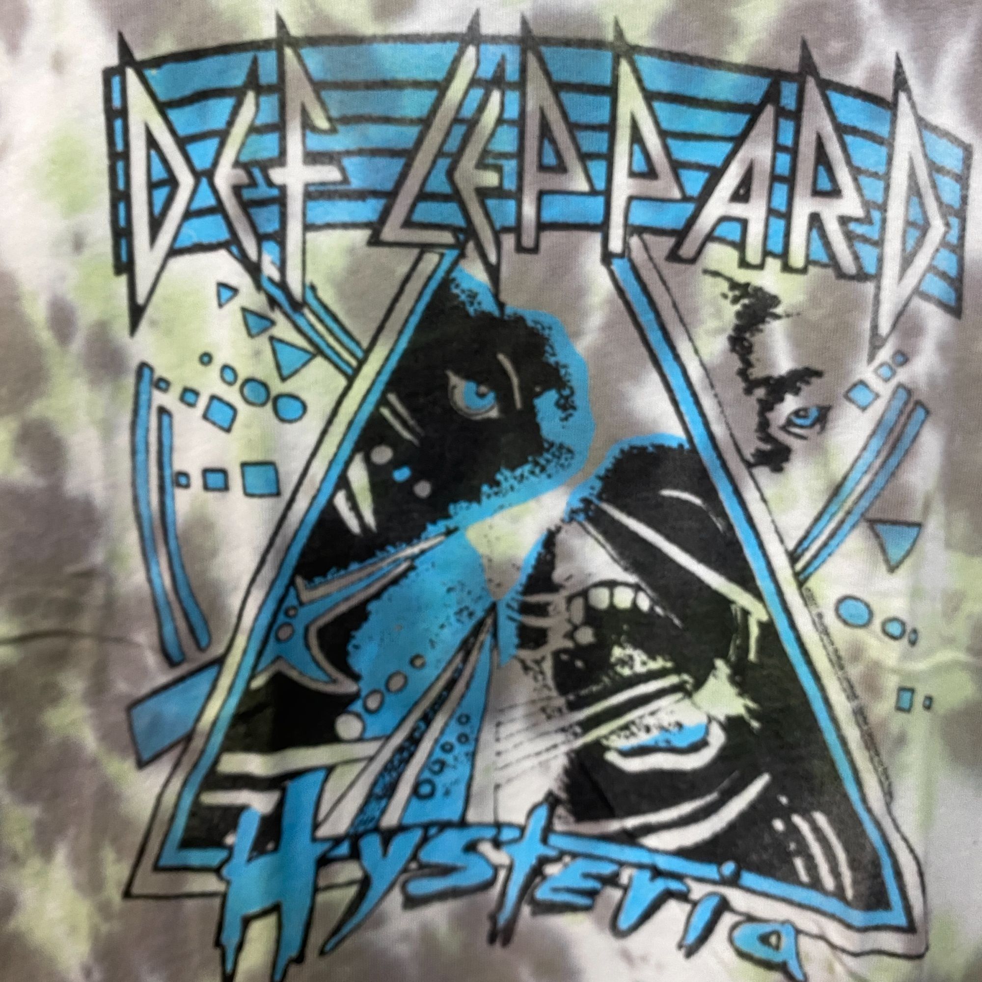 Junk Food Def Leppard Hysteria Tie-Dye Graphic T-Shirt Medium Size US M / EU 48-50 / 2 - 2 Thumbnail