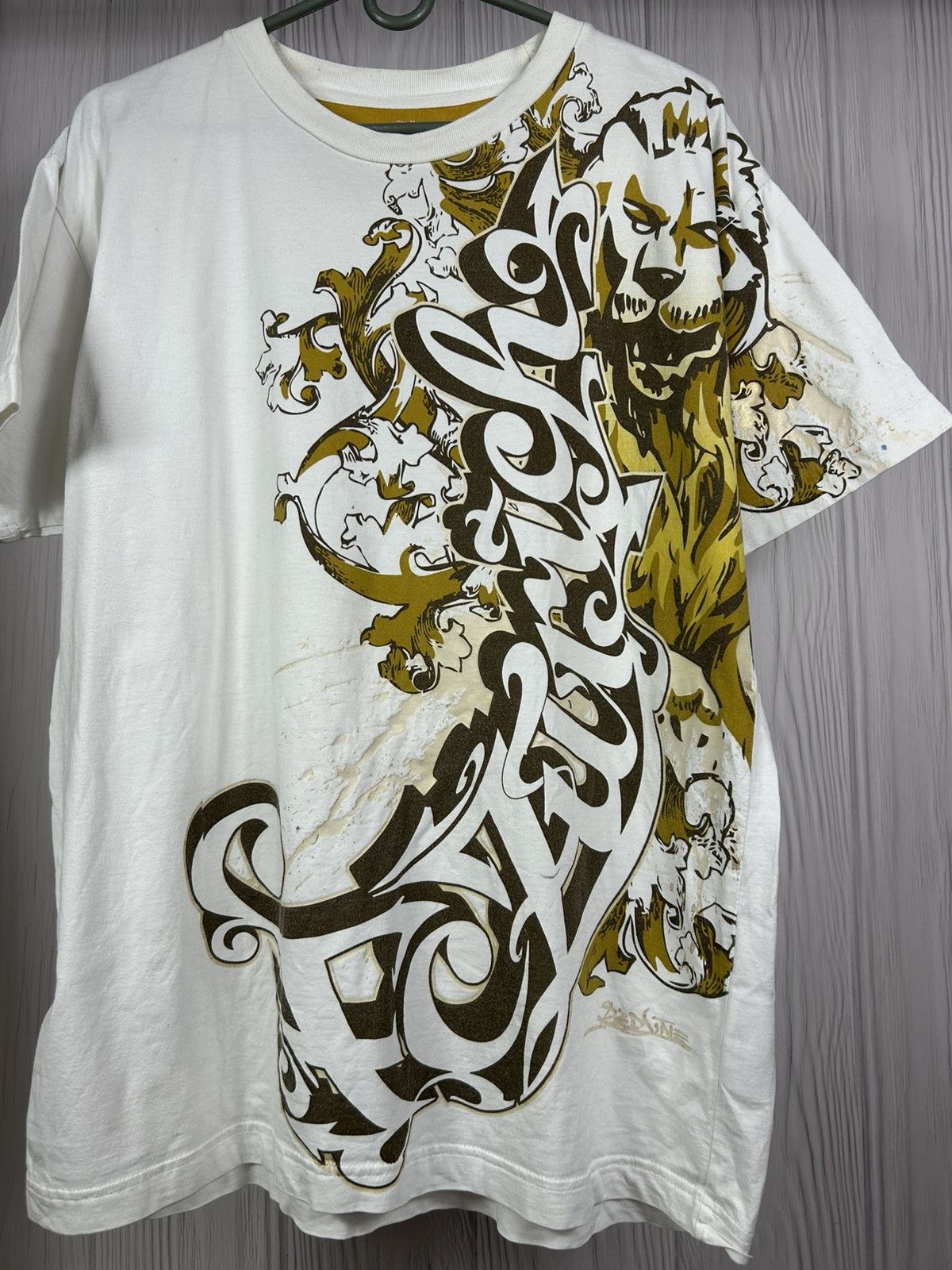 Other Rare FCZ FC Zurich Signed T-Shirt Size M Lion Graphic Tee Size US M / EU 48-50 / 2 - 5 Thumbnail