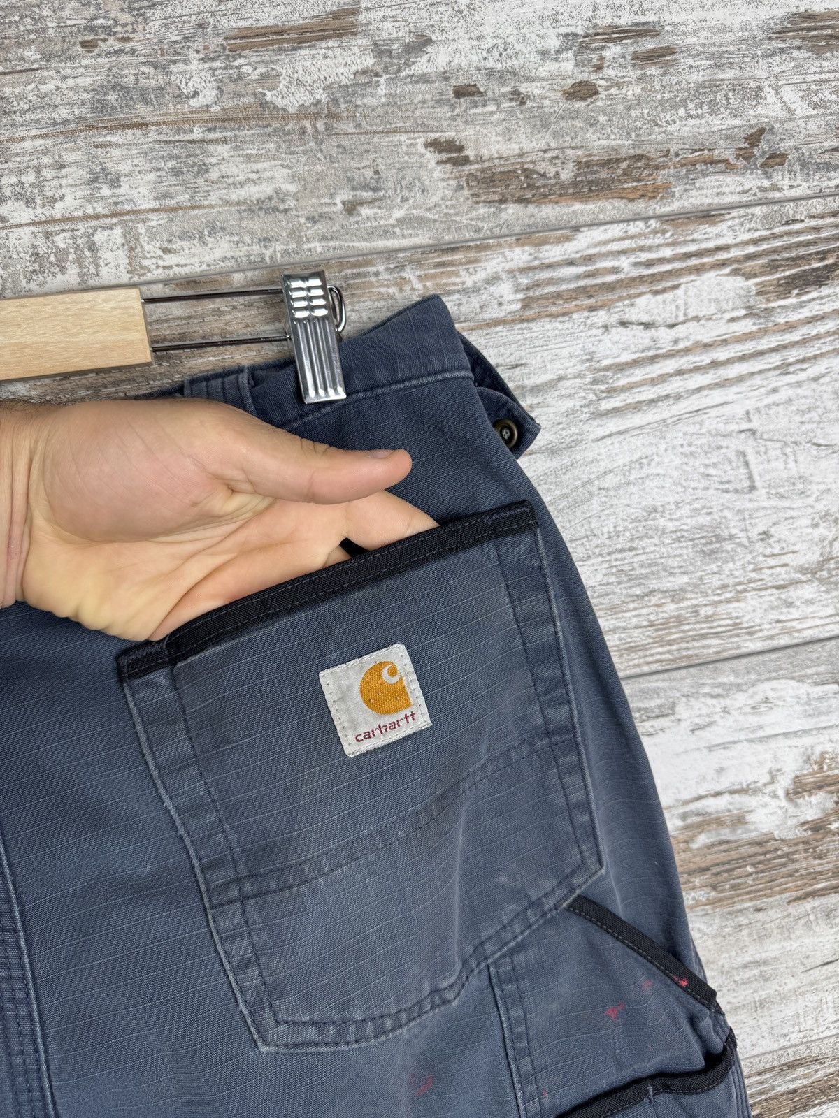 Carhartt Distressed Vintage Carhartt Workwear Double Knee Cargo pants Size US 34 / EU 50 - 21 Thumbnail