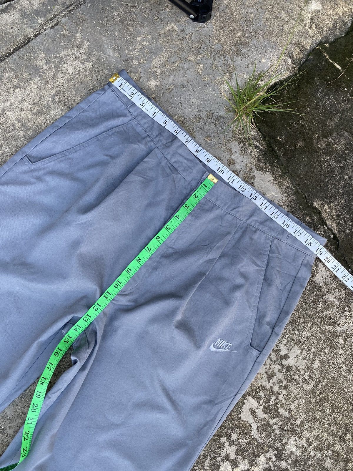 Vintage 🔥 Rare 🔥 Vintage 90s Nike Pants - Grey Tag Size US 38 / EU 54 - 8 Thumbnail