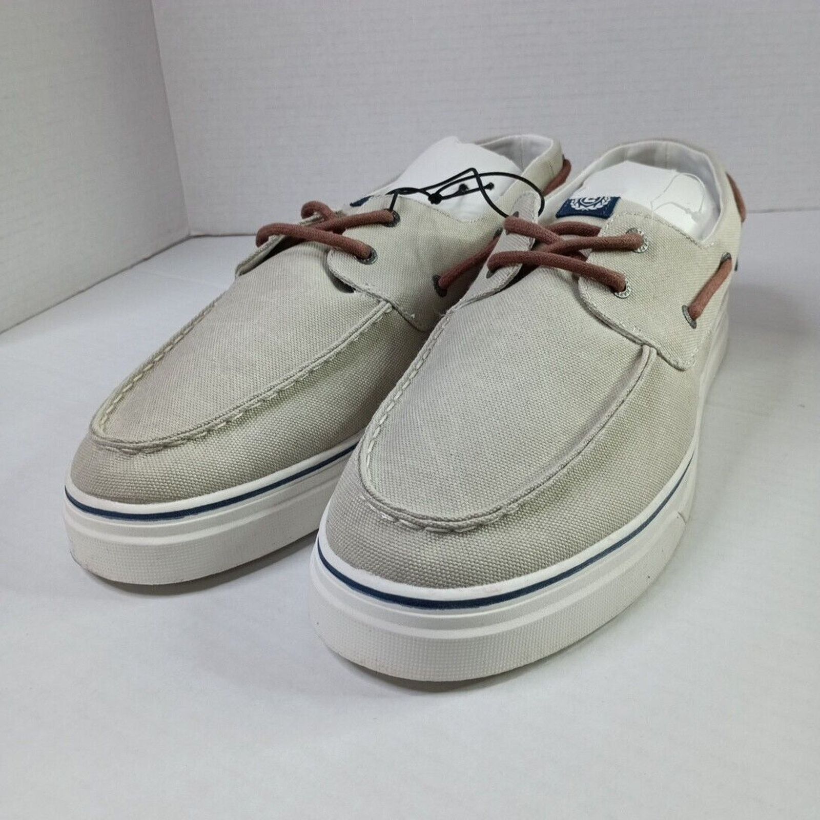 Chaps Chaps Men's Casual Dock Boat Shoe, Beige Size 13 Size US 13 / EU 46 - 1 Thumbnail