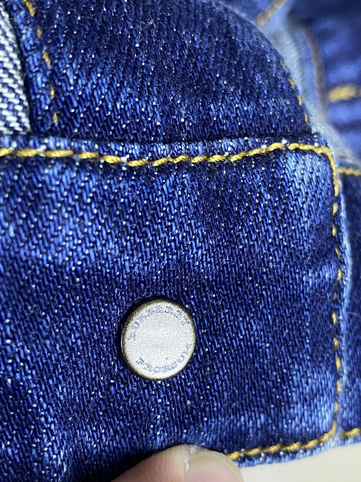 Burberry × Burberry Prorsum Burberry Prorsum - Denim jacket Size XS / US 0-2 / IT 36-38 - 7 Thumbnail