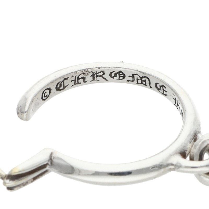 Chrome Hearts Chrome Hearts Tiny CH Cross Hoop Earring Size ONE SIZE - 3 Thumbnail