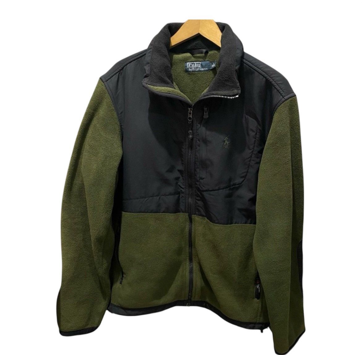 Polo Ralph Lauren Polo Ralph Lauren Rare Vintage 00s Flece Hi Tech Jacket Size US S / EU 44-46 / 1 - 1 Thumbnail