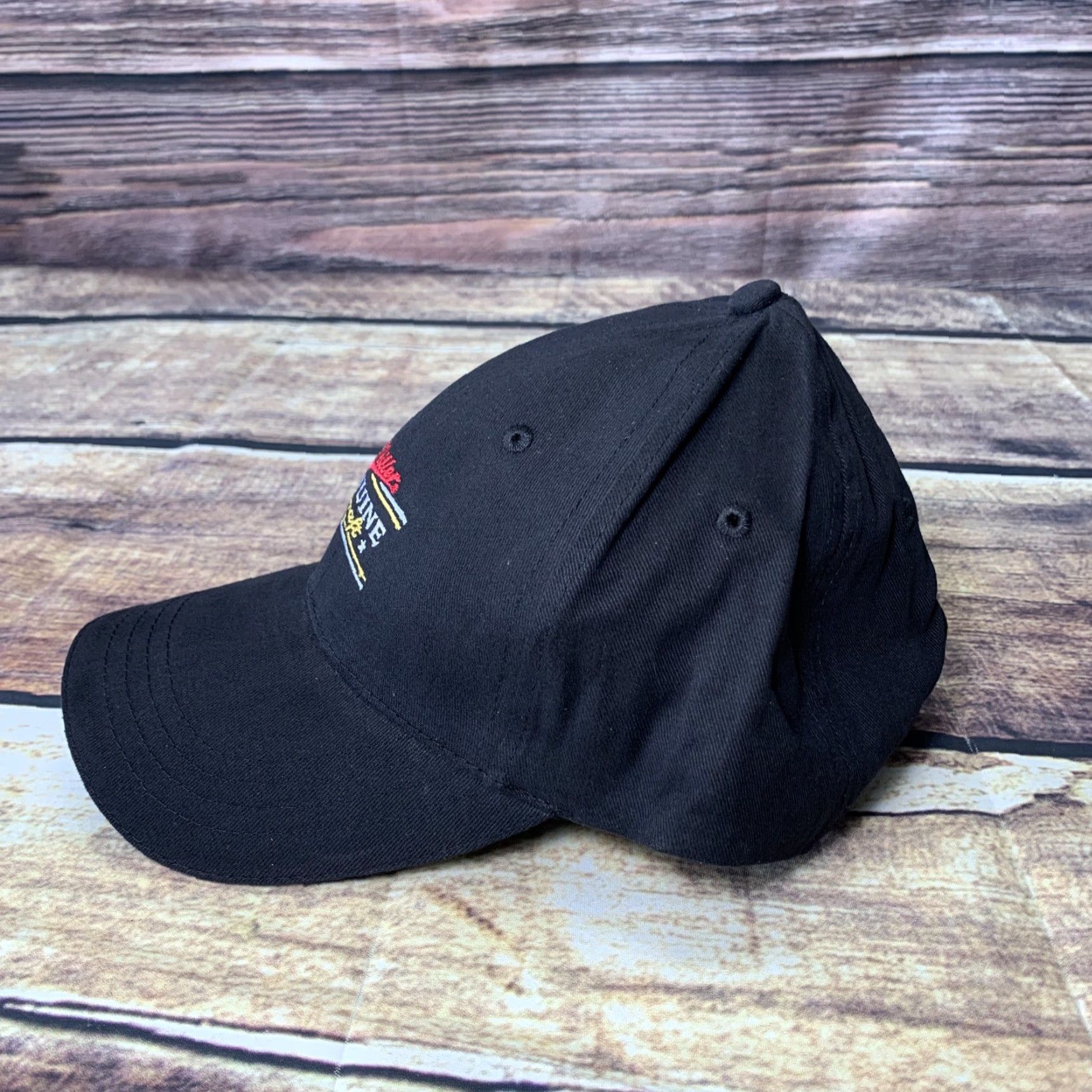 Vintage Miller Genuine Draft Hat Trucker Adjustable Black Hook and Loop Strap User: Miller Genuine Draft Hat Trucker Adjustable Black Hook and Loop Strap Size ONE SIZE - 2 Thumbnail