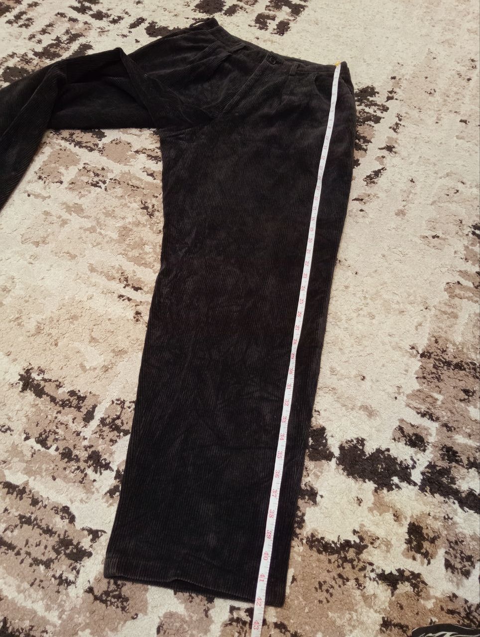 Yohji Yamamoto VINTAGE Y's FOR MEN CORDUROY BAGGY PANTS Size US 30 / EU 46 - 14 Thumbnail
