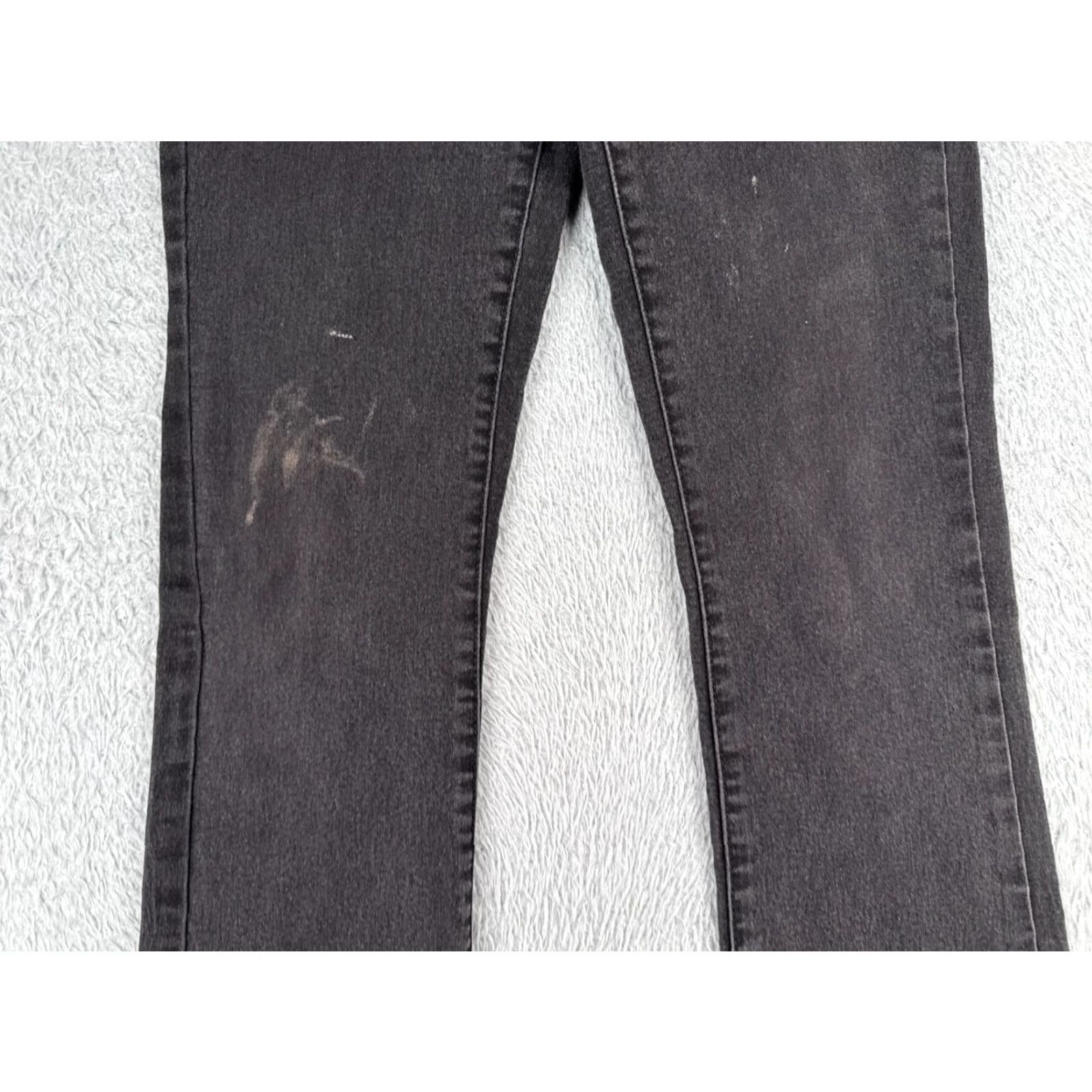 Vintage VINTAGE No Boundaries Women's Jeans Bootcut 5 Regular Size 24 Waist Black Cotton Blend Denim Early 2000s Size 27" / US 4 / IT 40 - 3 Thumbnail