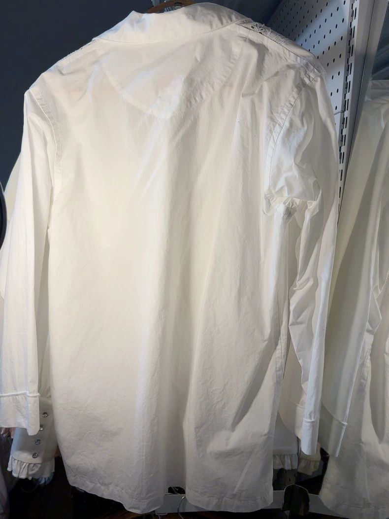 Comme des Garcons Comme Des Garcons Embroidered white shirt 2505-Nextarrow Size M / US 6-8 / IT 42-44 - 6 Thumbnail