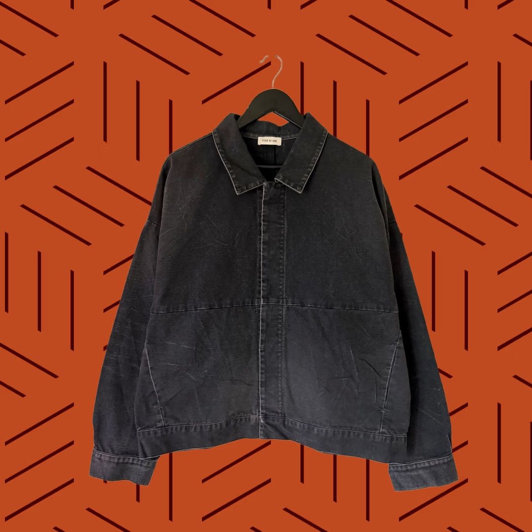 Fear of God Sixth Collection Canvas Work Jacket | Grailed