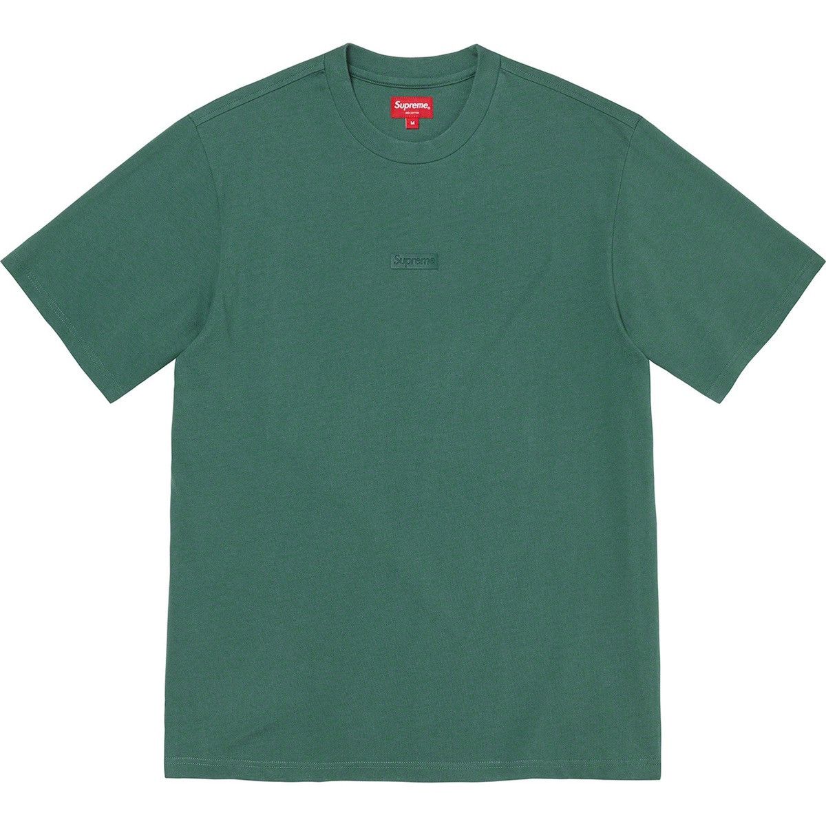 Supreme HiGH DENSiTY SMALL BOX LOGO S/S TOP SHORTSLEEVE TEE AQUA | Grailed