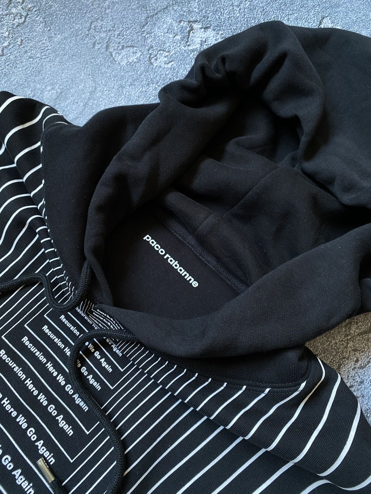 Other Paco Rabanne Oversize baggy here we go again SW022 hoodie Size US XL / EU 56 / 4 - 8 Thumbnail