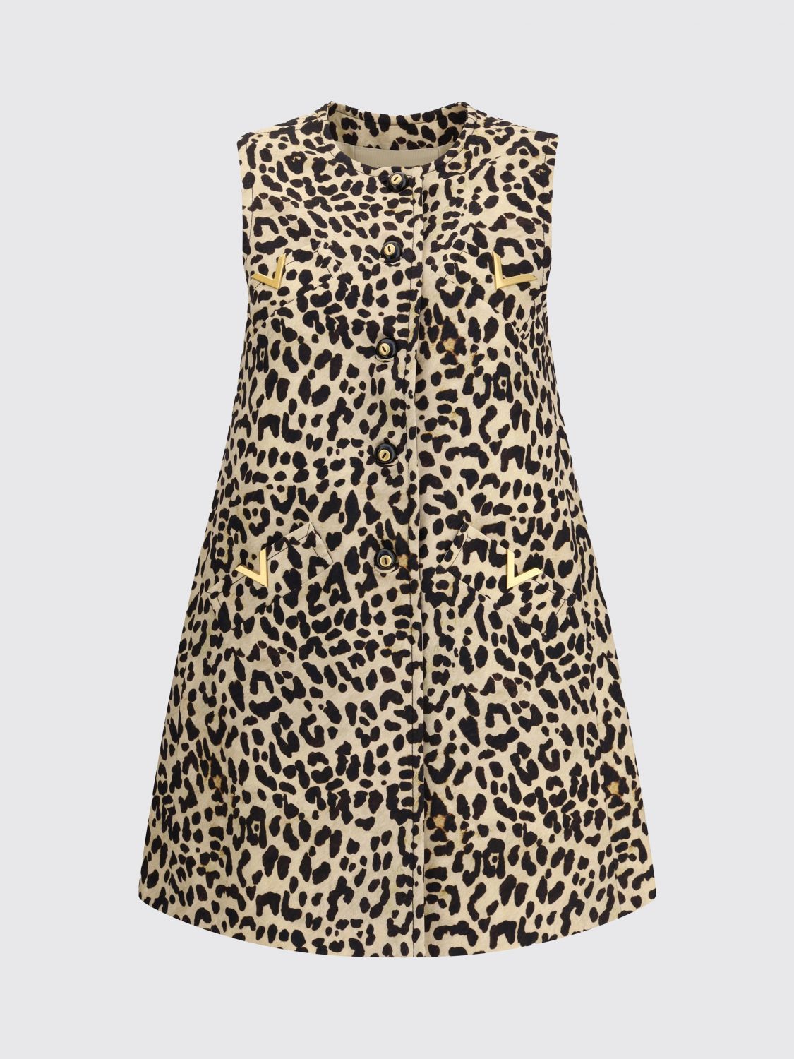 Valentino Valentino Dress Woman Beige Size S / US 4 / IT 40 - 1 Thumbnail
