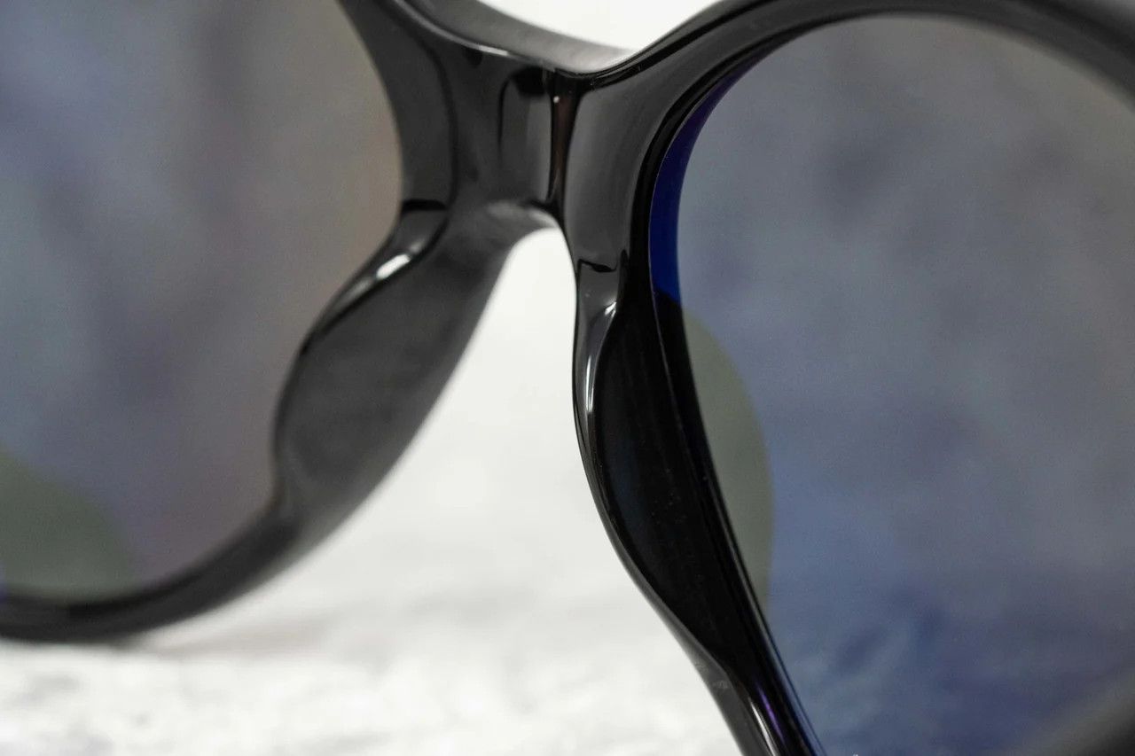Ann Demeulemeester Ann Demeulemeester Sunglasses Oversized Black and Grey Size ONE SIZE - 5 Thumbnail