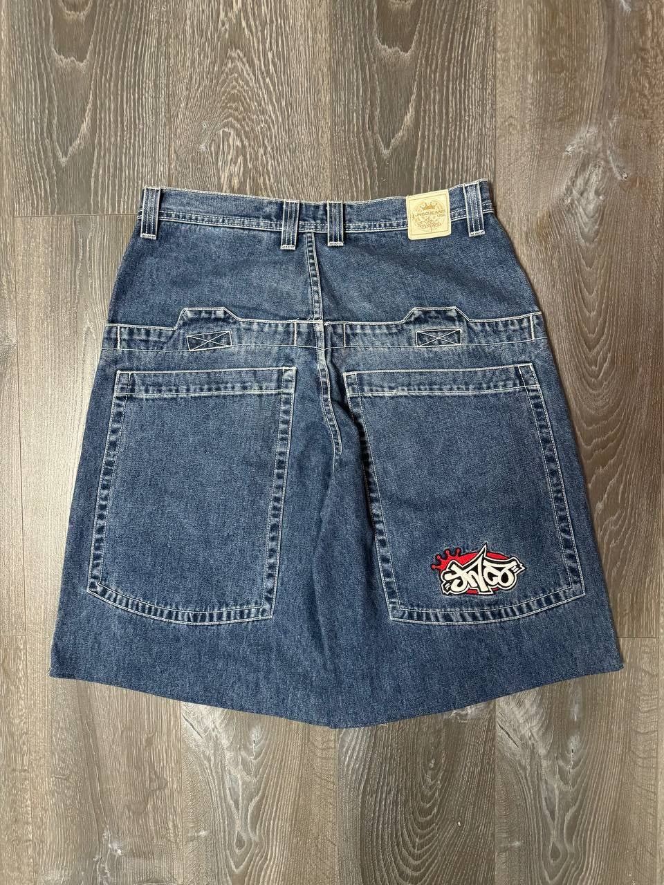 image of Jnco Jeans Rap Sk8 Baggy Shorts in Denim, Men's (Size 32)