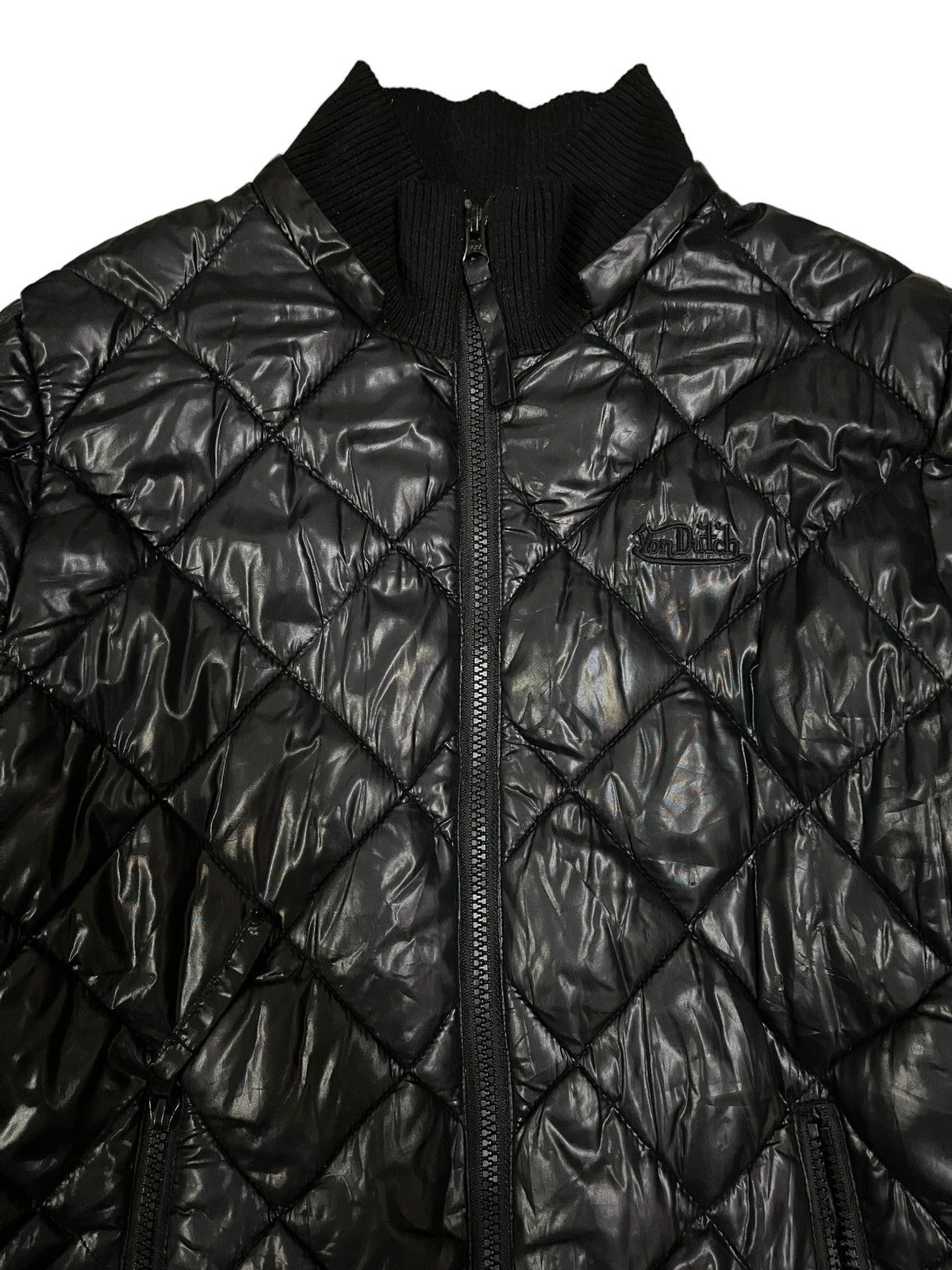 Von Dutch Vintage Von Dutch Quilted Style Puffer Jacket Size US M / EU 48-50 / 2 - 5 Thumbnail