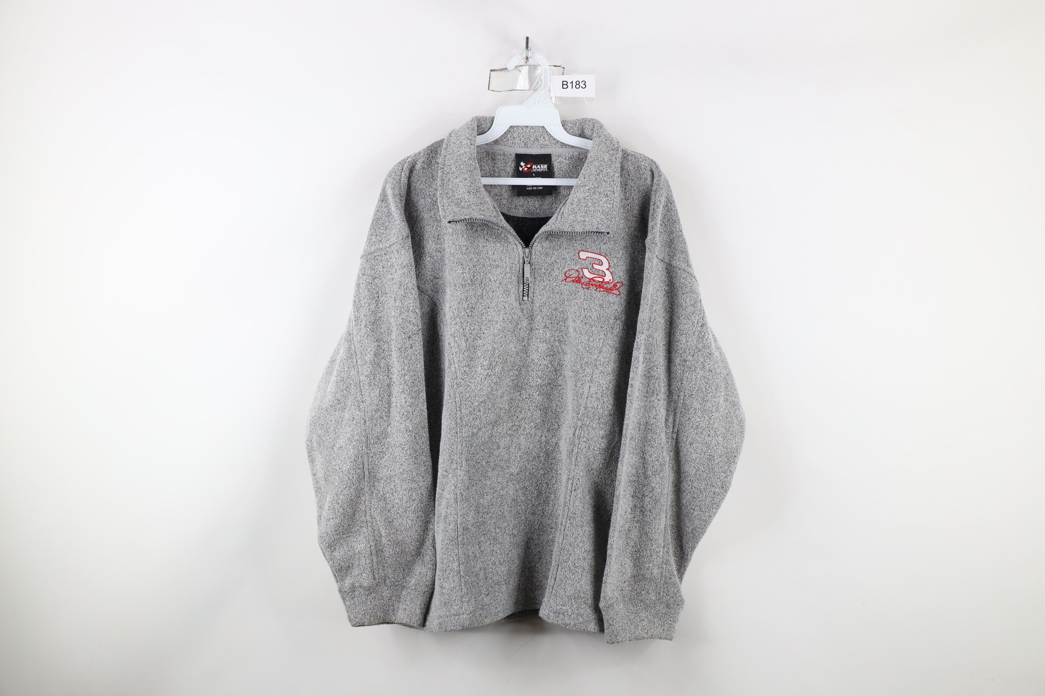 Vintage Vintage 90s NASCAR Spell Dale Earnhardt Terry Cloth Sweater Size L / US 10 / IT 46 - 1 Thumbnail