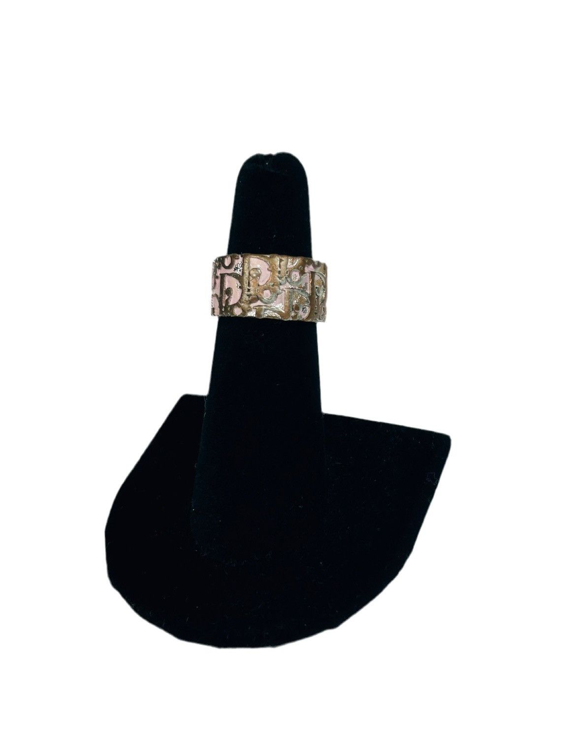 Dior Dior Pink Trotter 2 Ring Size 5 Size ONE SIZE - 2 Thumbnail