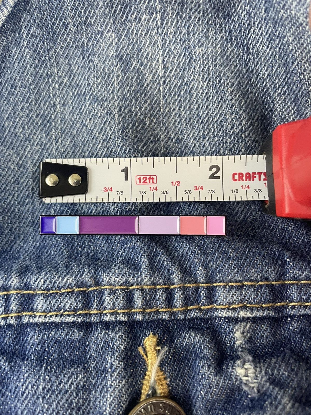 Other Bi-Sexual Enamel Pin Size ONE SIZE - 2 Thumbnail