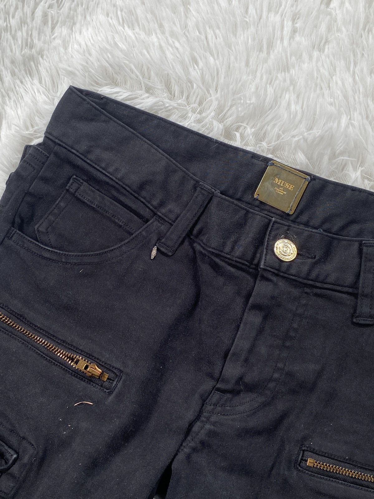 Japanese Brand Binding Now🔥MUSE de Deuxieme Cargo Pants Rare Size US 29 - 5 Thumbnail