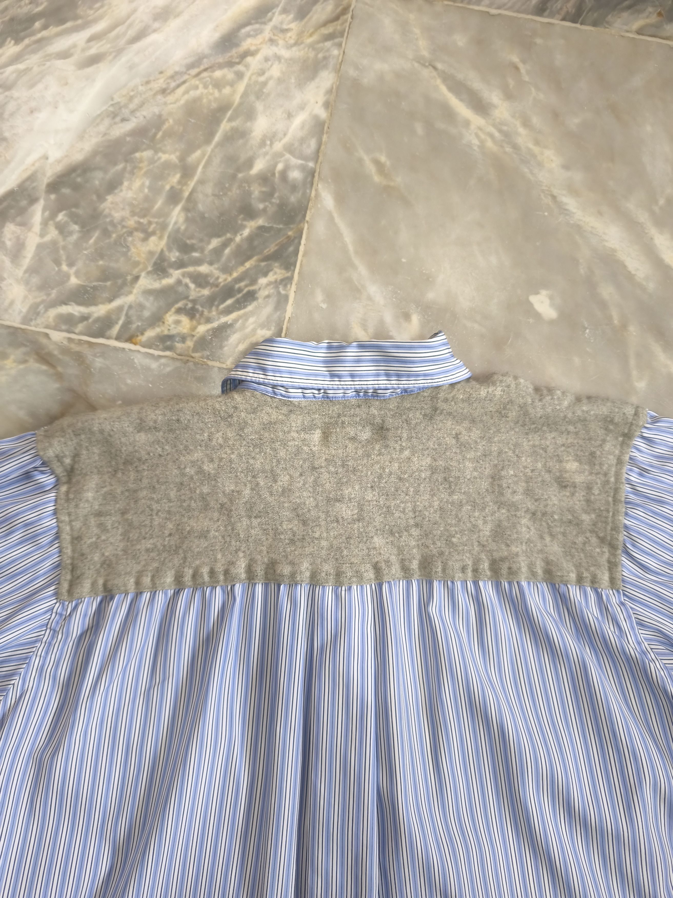 Comme des Garcons Homme Deux CDG Homme Deux Stripe Long Sleeve Polo - AD2014 Size US M / EU 48-50 / 2 - 8 Thumbnail