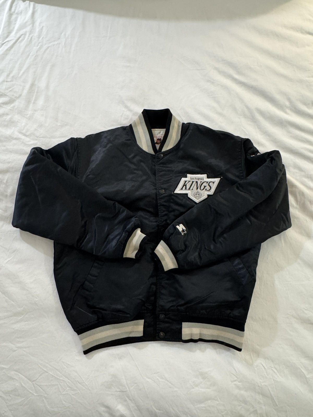 Starter Vintage Los Angeles Kings Varsity Jacket Size US S / EU 44-46 / 1 - 1 Thumbnail