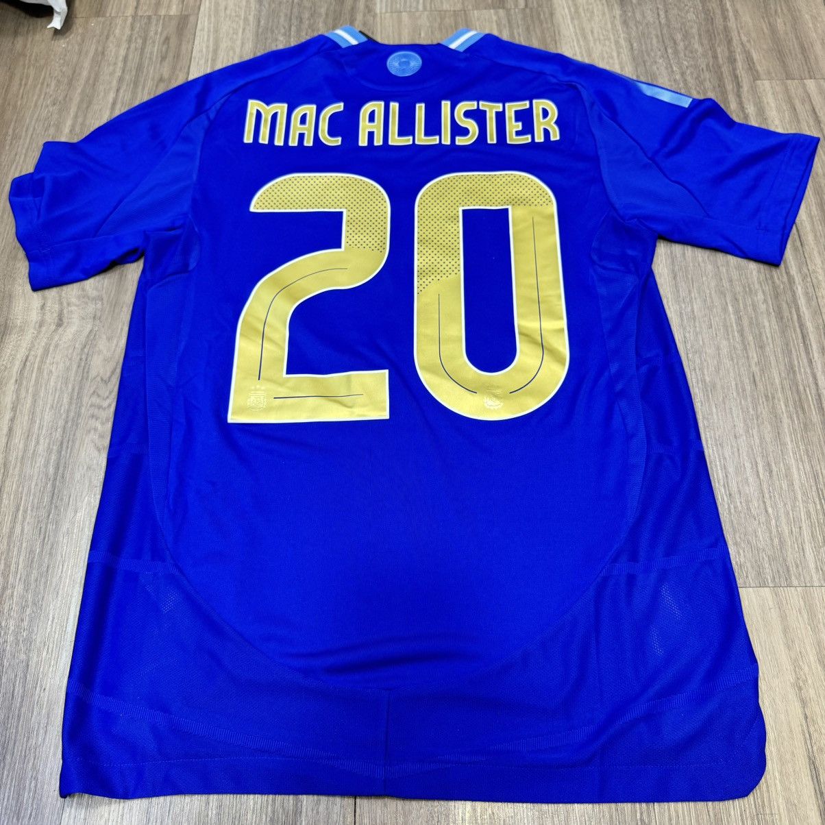 Adidas Argentina 24/25 player issue away shirt #20 Mac Allister Size US S / EU 44-46 / 1 - 2 Thumbnail