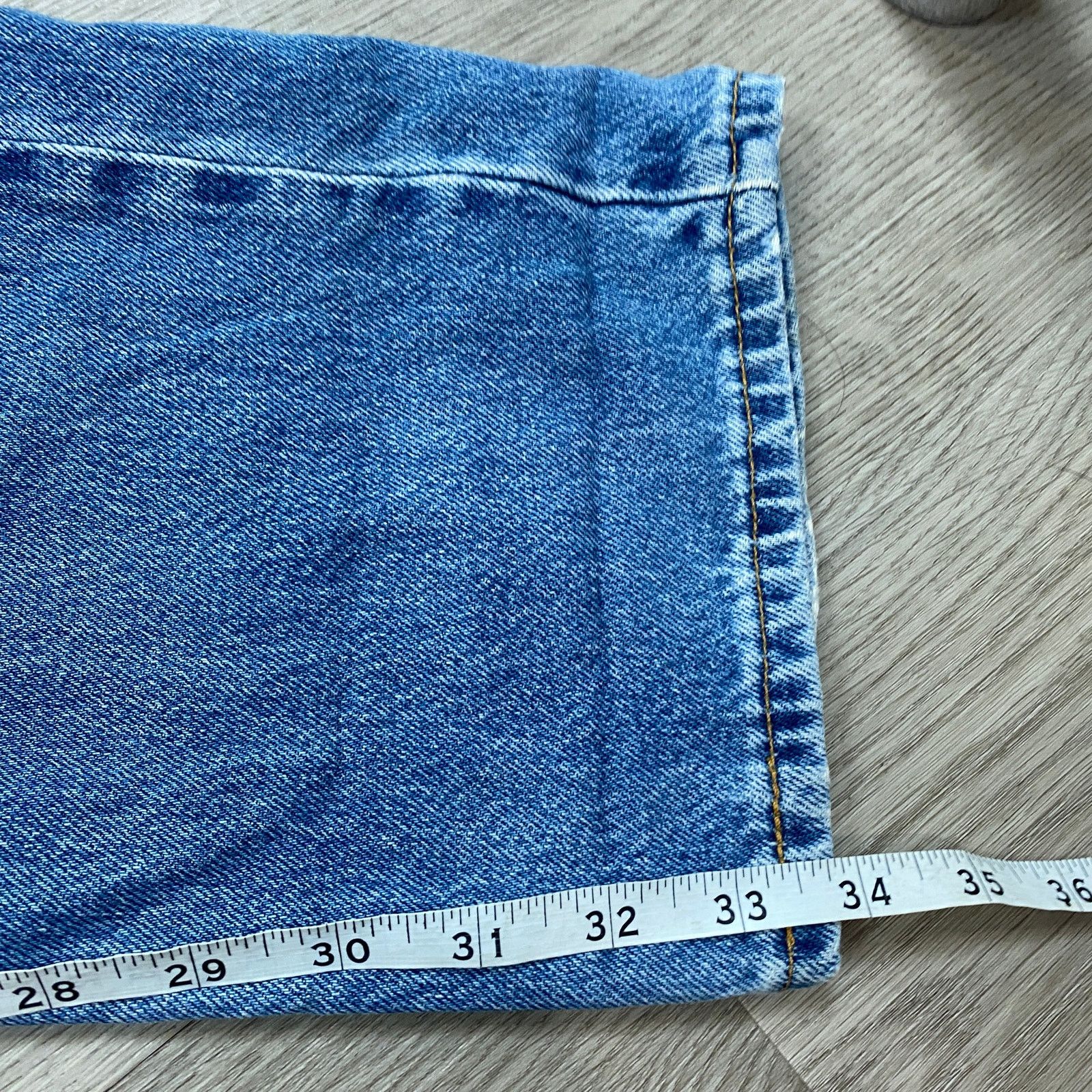 Levi's × Vintage Vintage Levi's 505 Regular Fit Jeans 34x34 Y2K Retro Size US 34 / EU 50 - 9 Thumbnail