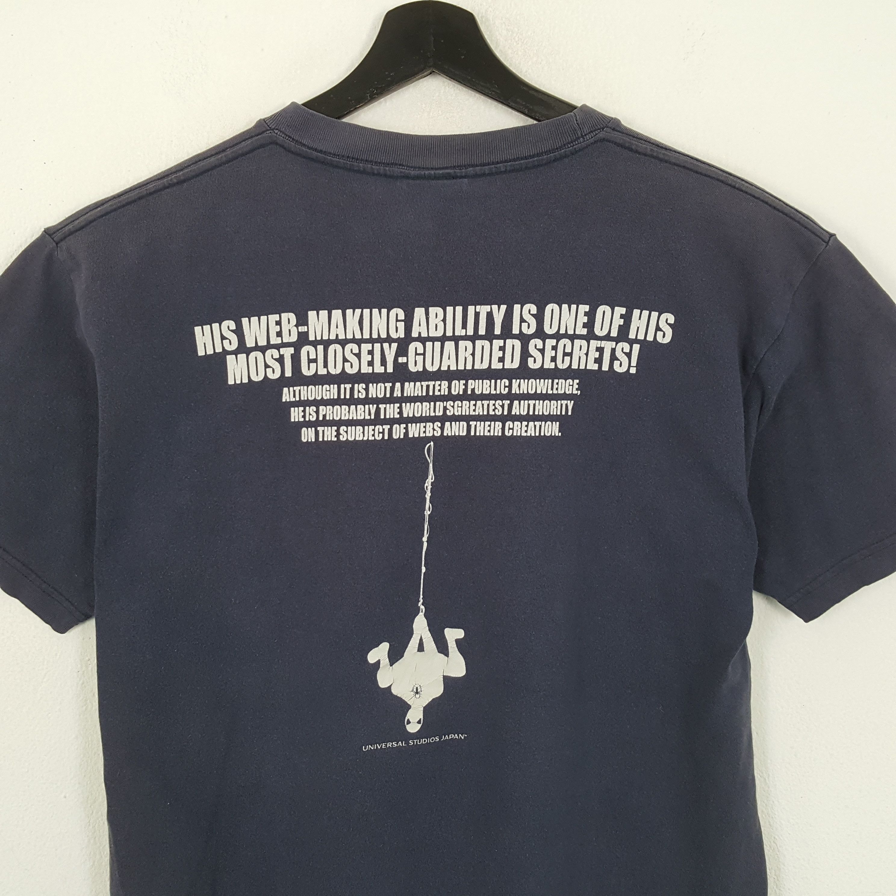Marvel Comics × Universal Studios × Vintage SPIDER MAN MARVEL Universal Studios Tshirt Size US L / EU 52-54 / 3 - 4 Thumbnail