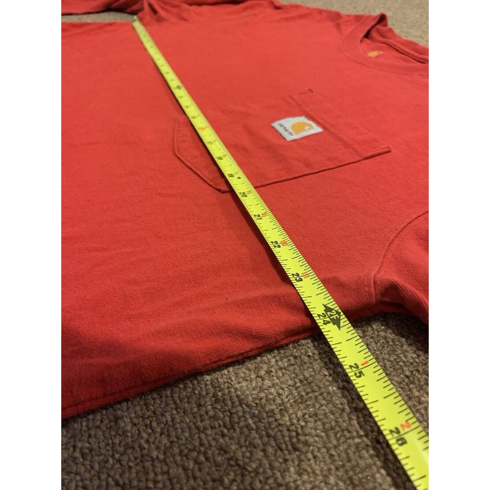 Carhartt Carhartt Original Fit Long Sleeve Red Shirt US Men’s Size L Size US L / EU 52-54 / 3 - 4 Thumbnail