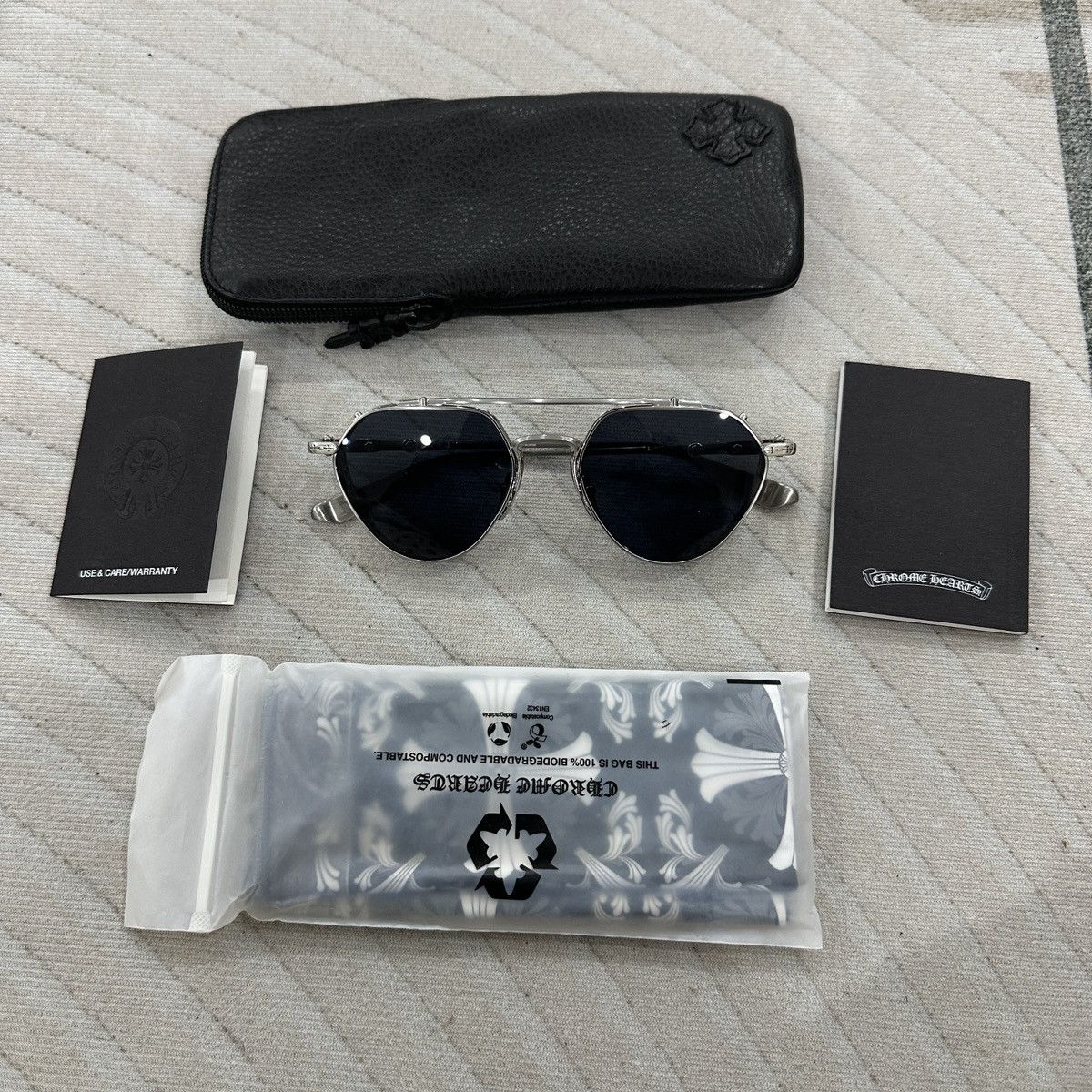 Chrome Hearts CHROME HEARTS FREE RIDE Brushed Alloy Size ONE SIZE - 2 Thumbnail