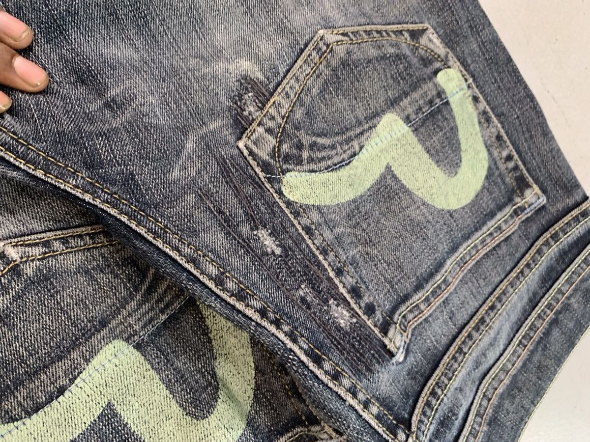 Evisu Vintage Evisu x puma skinny fit denim altered length Size US 32 / EU 48 - 5 Thumbnail