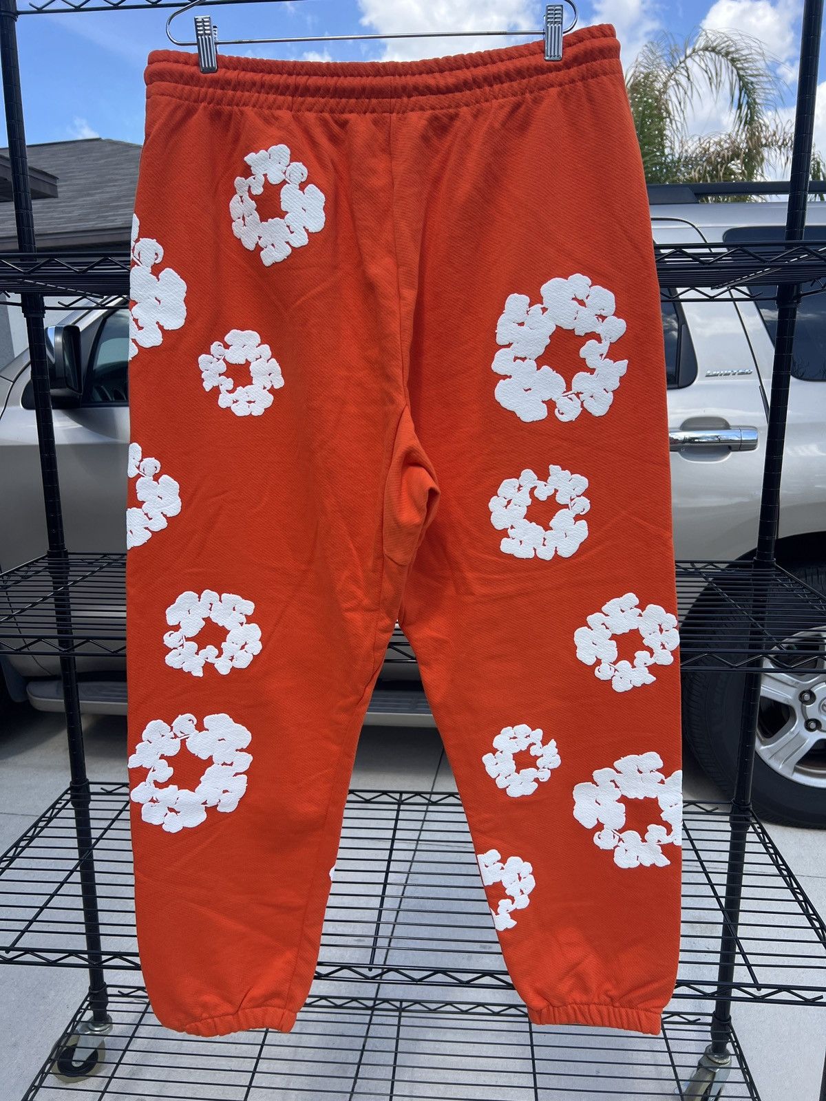 DENIM TEARS Denim Tears Sweatpants Orange Size US 44 / EU 60 - 2 Thumbnail