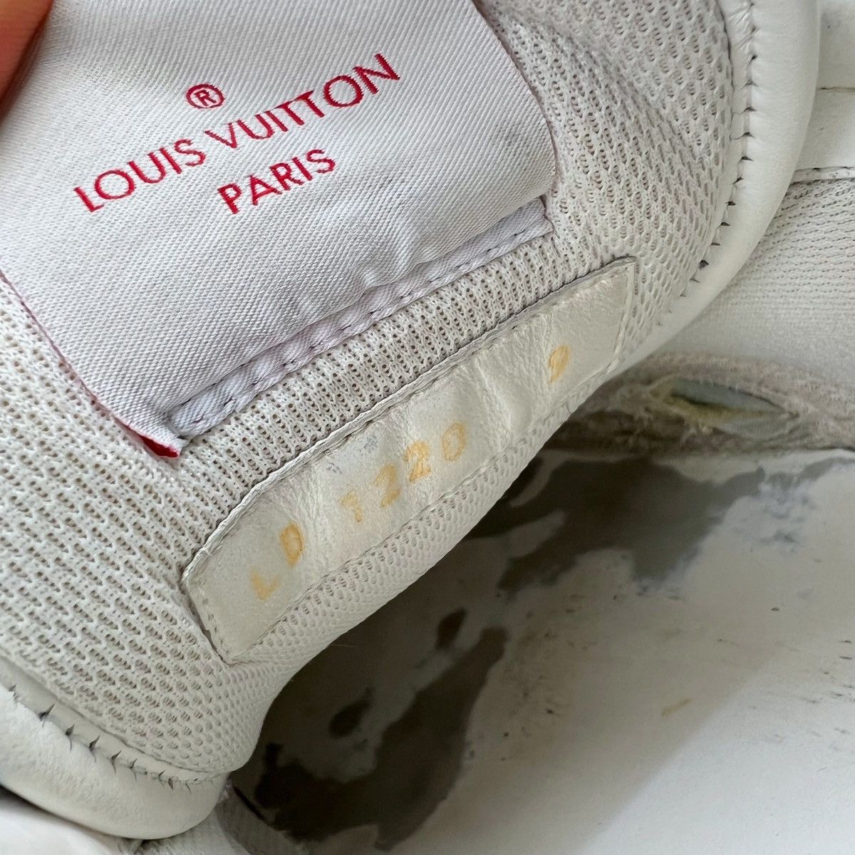 Louis Vuitton Louis Vuitton Ollie Blue Distorted Damier Trainers Size US 9 / EU 42 - 9 Thumbnail