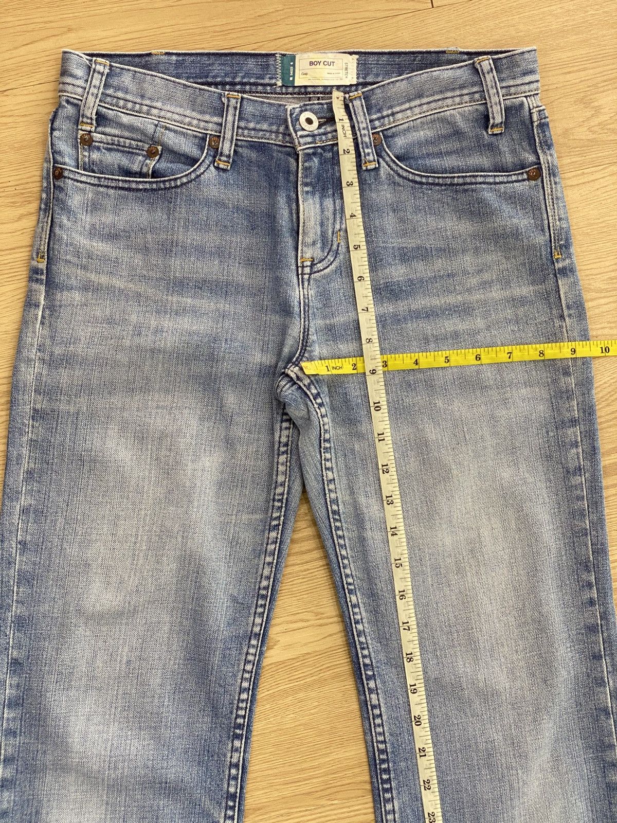 Gap GAP Blue Faded Wash Loose Syle Jeans Size US 30 / EU 46 - 10 Thumbnail