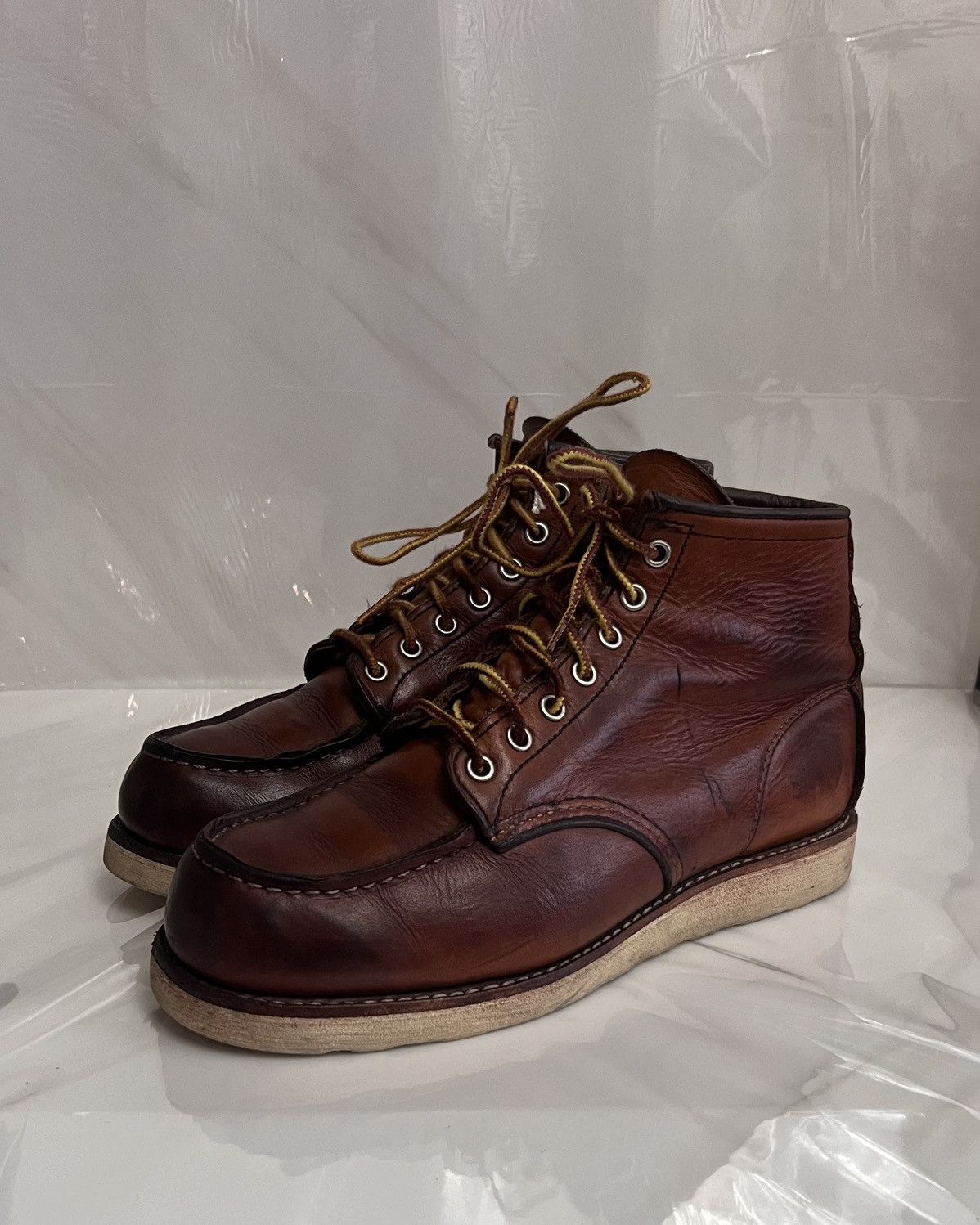 Red Wing Red wing #875 classic moc toe brown leather boot size 8 D Size US 8 / EU 41 - 3 Thumbnail