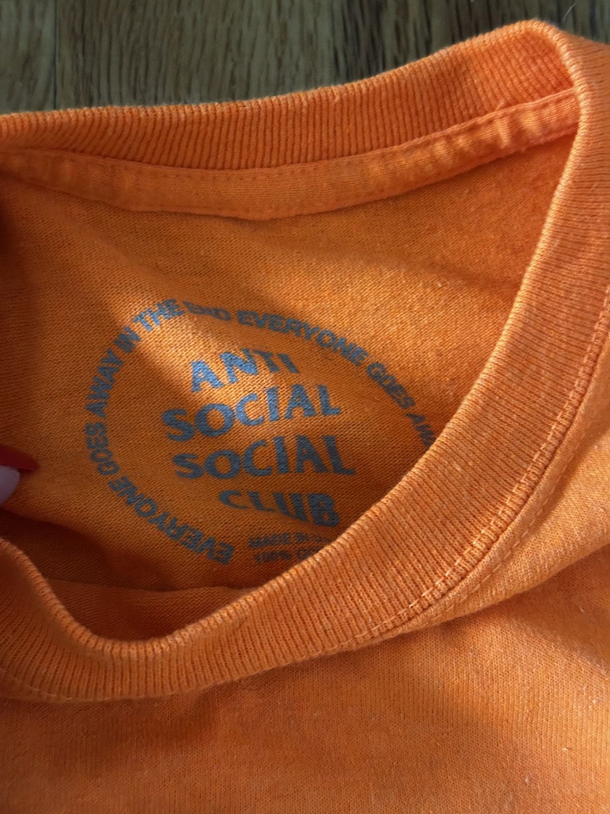 Anti Social Social Club Anti Social Club T Shirt Size US S / EU 44-46 / 1 - 3 Thumbnail