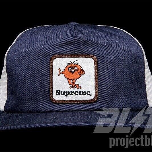 Supreme FW23 SUPREME CAMACHO MESH 5-PANEL CAP NAVY HAT 2023 Size ONE SIZE - 1 Thumbnail