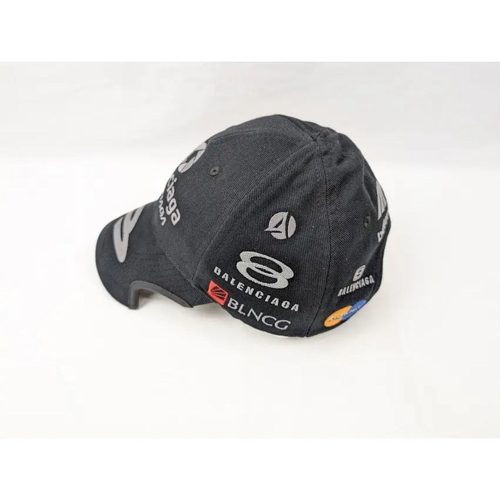 Balenciaga o1rshd1 Q:11 / Size: S ( 55 CM ) / Racer Hat / Cap in Black Size ONE SIZE - 7 Thumbnail