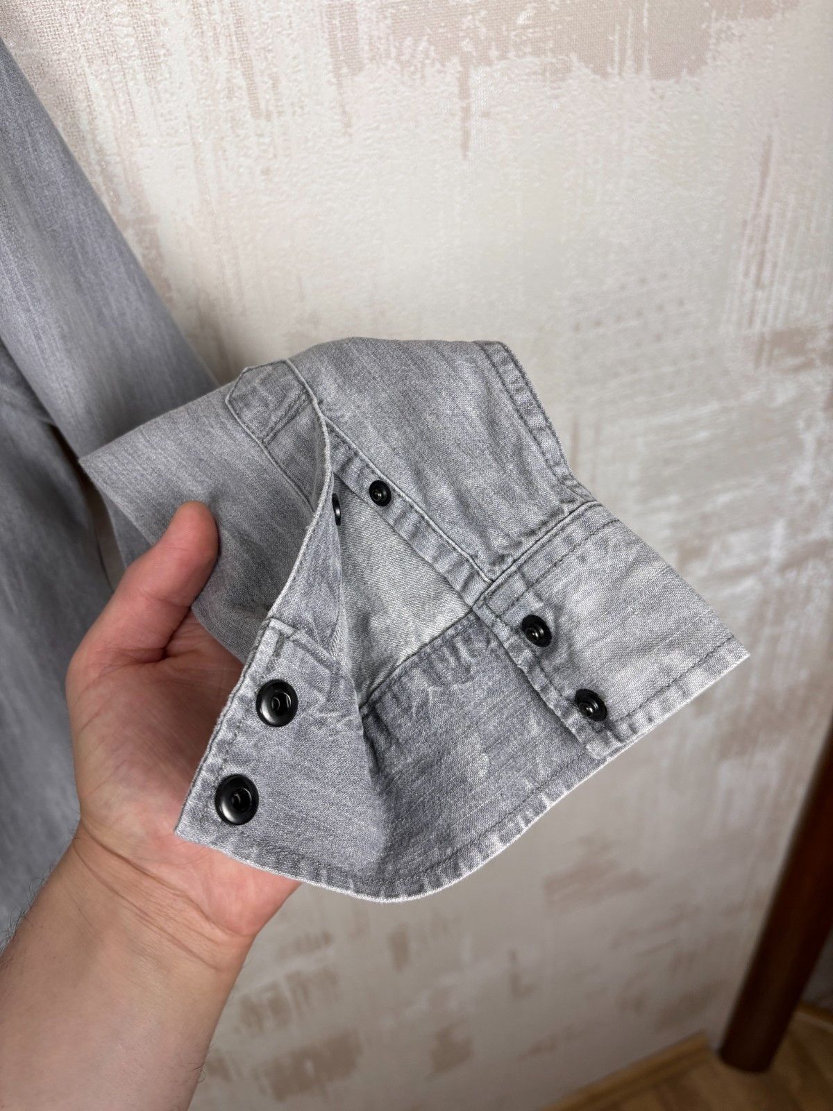 Allsaints AllSaints Cannon Long Sleeve Pearl Snap Button Western Shirt Size US M / EU 48-50 / 2 - 10 Thumbnail