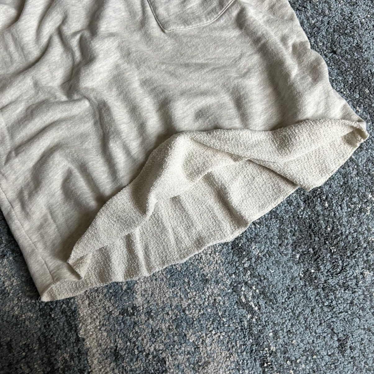 Velva Sheen WiDE BOXY CROPPED ViNTAGE LOOPBACK TERRY POCKET OATMEAL COZY Size US S / EU 44-46 / 1 - 6 Thumbnail