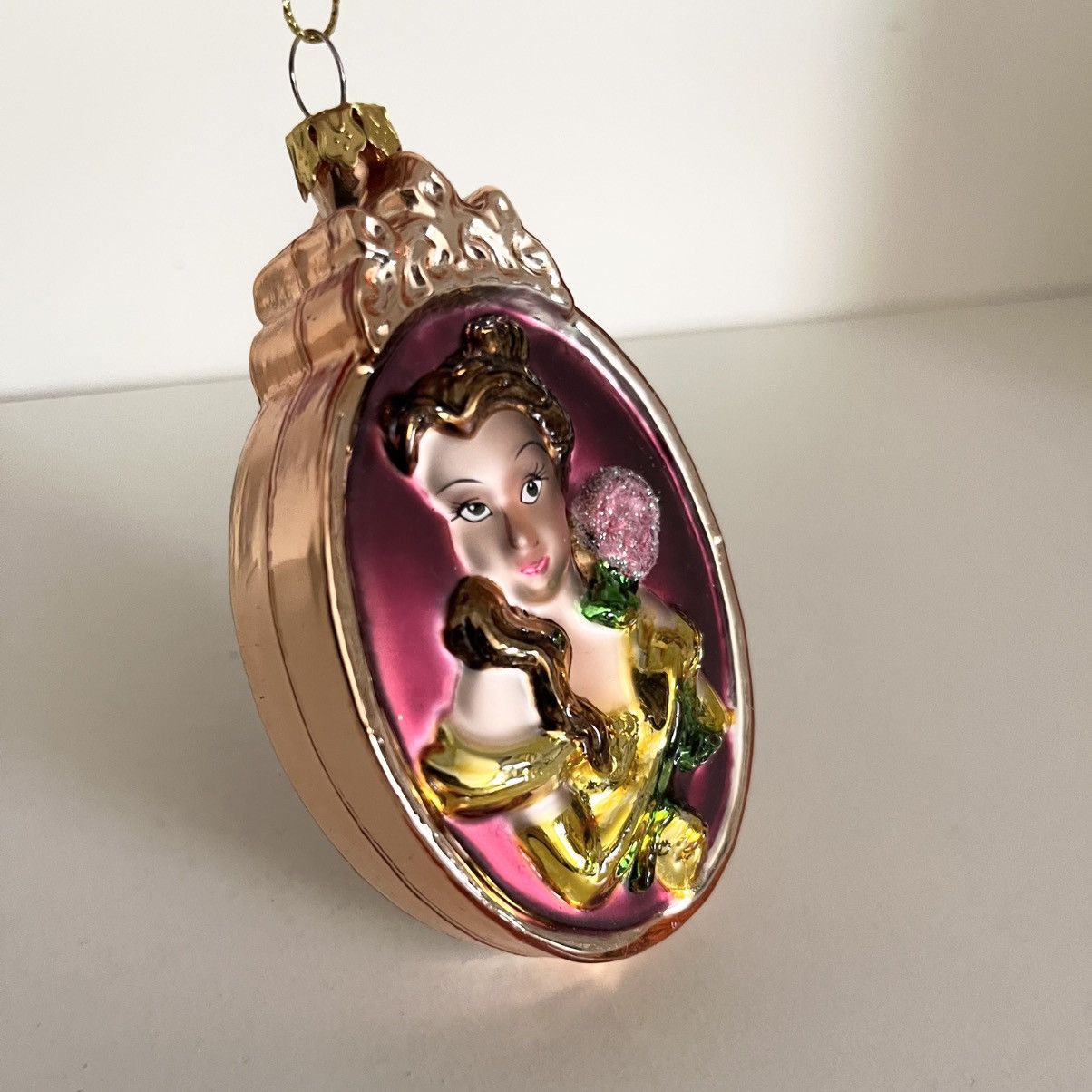 Disney Disney belle blown glass ornament beauty and the beast Size ONE SIZE - 5 Thumbnail