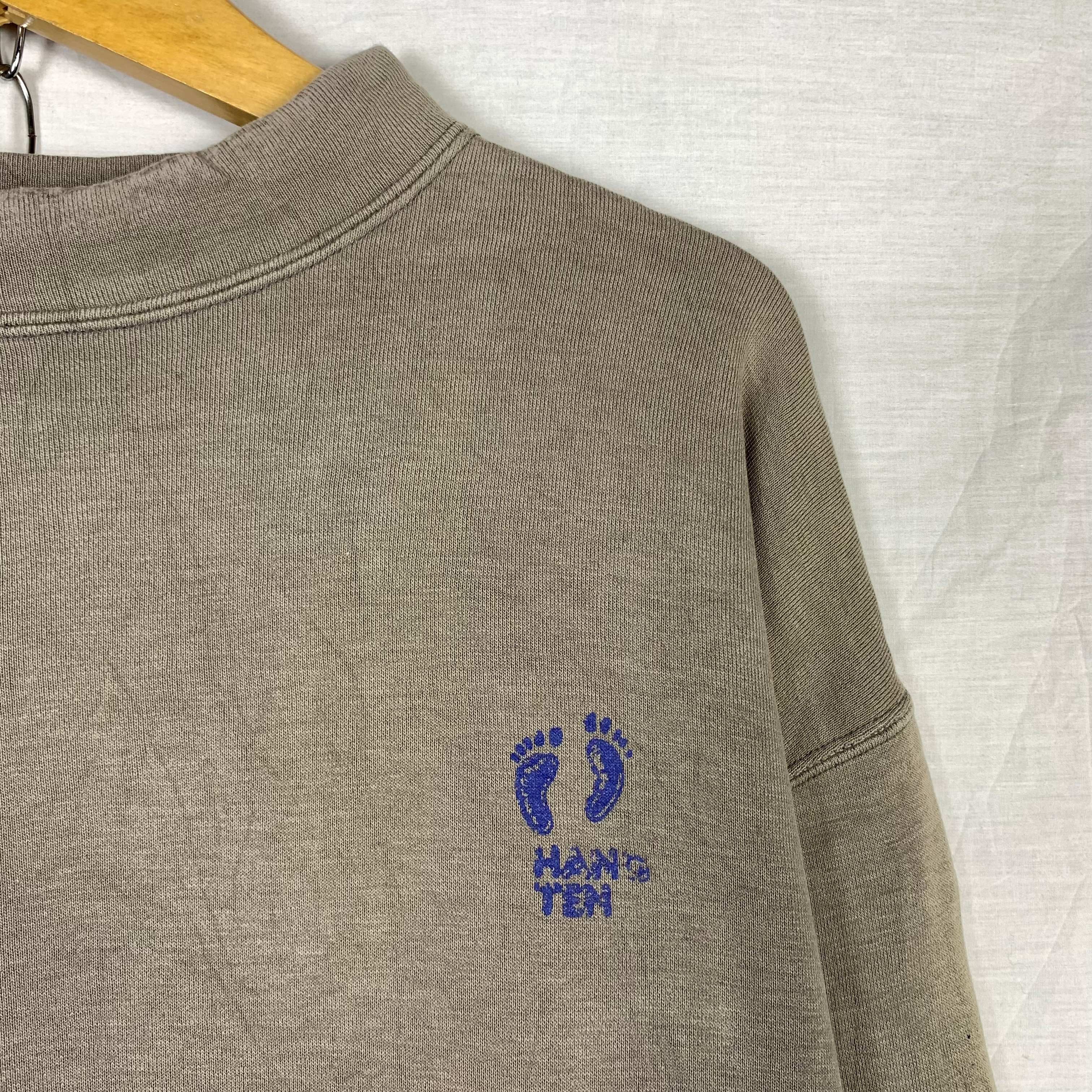 Vintage Vintage 90s Hang Ten Sweatshirt Size US L / EU 52-54 / 3 - 4 Thumbnail