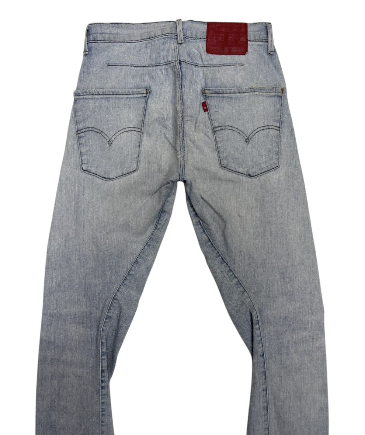 Engineered Garments × Levi's 🔥Levi’s Engineered STONE WASH Faded Distress Denim Jeans Size 28" / US 6 / IT 42 - 6 Thumbnail