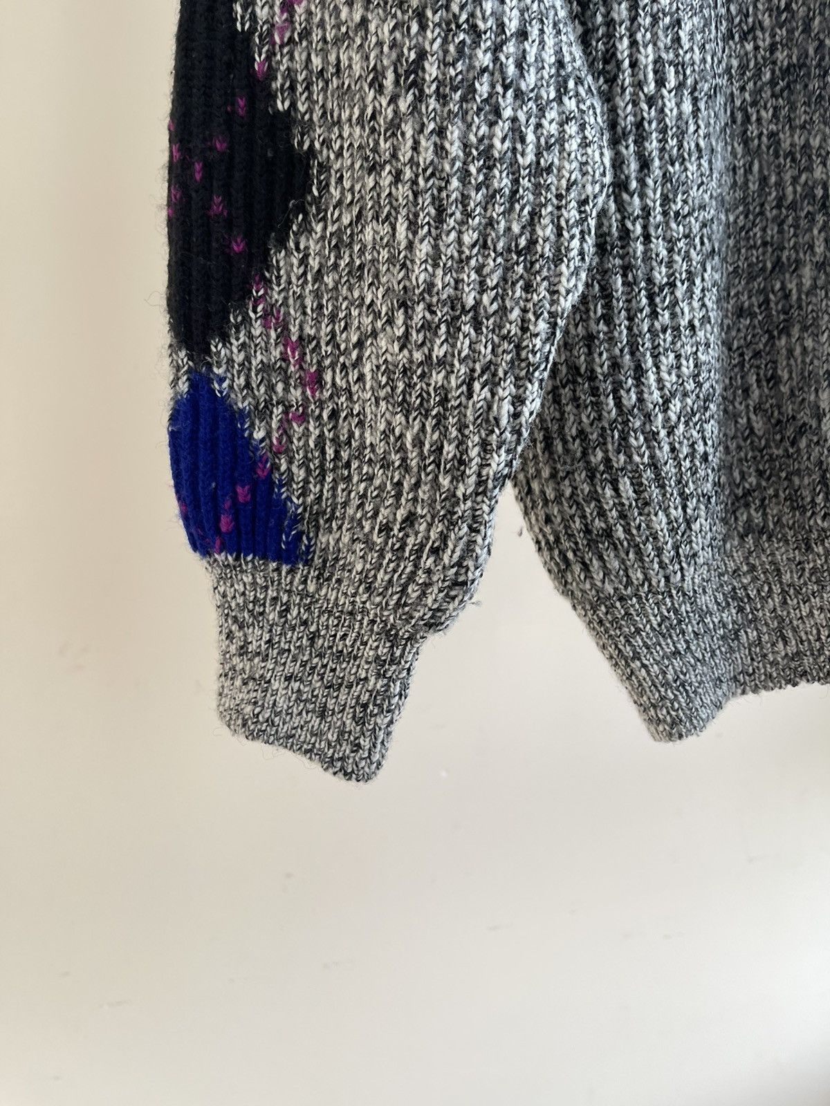 Kappa Robe di Kappa Argyle Print Wool Knit Sweater Vintage 80s 90s Size US L / EU 52-54 / 3 - 10 Thumbnail
