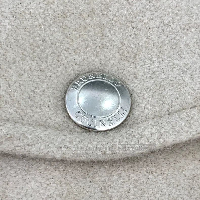 Brunello Cucinelli Brunello Cucinelli Beige collar cashmere zipper jacket Size US XS / EU 42 / 0 - 5 Thumbnail