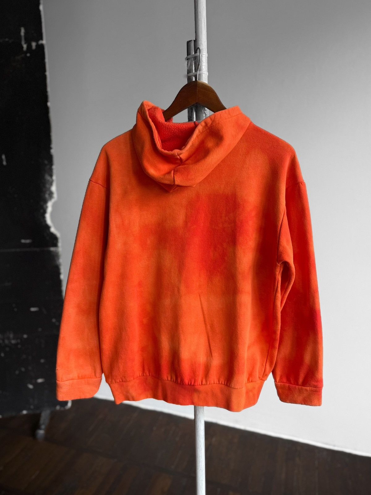 Nike Nike Sportswear Mens Tie Dye Orange Full Zip Hoodie LS Size US XL / EU 56 / 4 - 3 Thumbnail